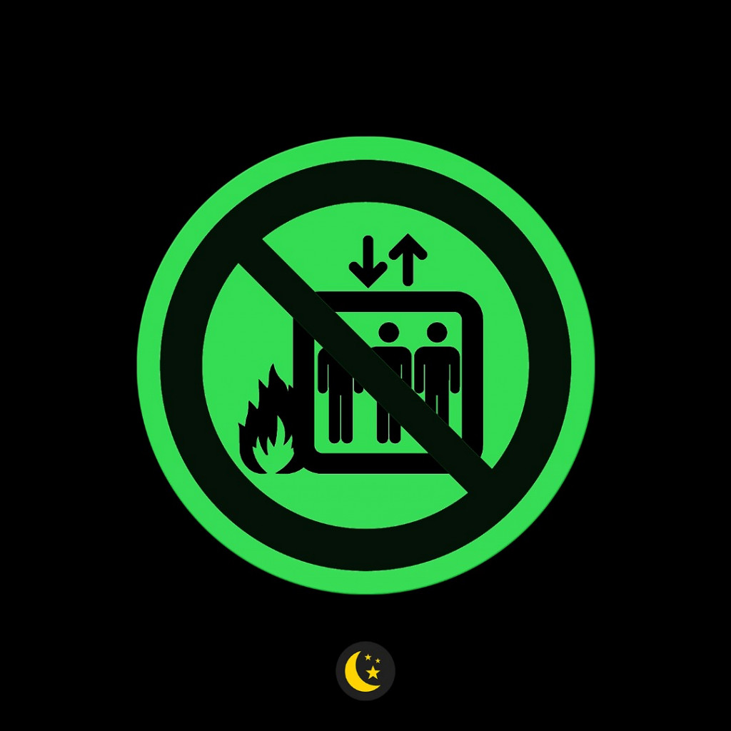 Em caso de Incêndio não Use o Elevador (Cód. P004.00) Safe Park