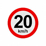 Velocidade Máxima 20Km/h Safe Park