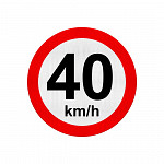Velocidade Máxima 40Km/h Safe Park