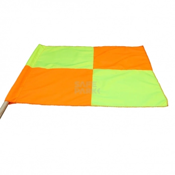 Bandeirola de Sinalização - Amarelo e Laranja - 60x45cm